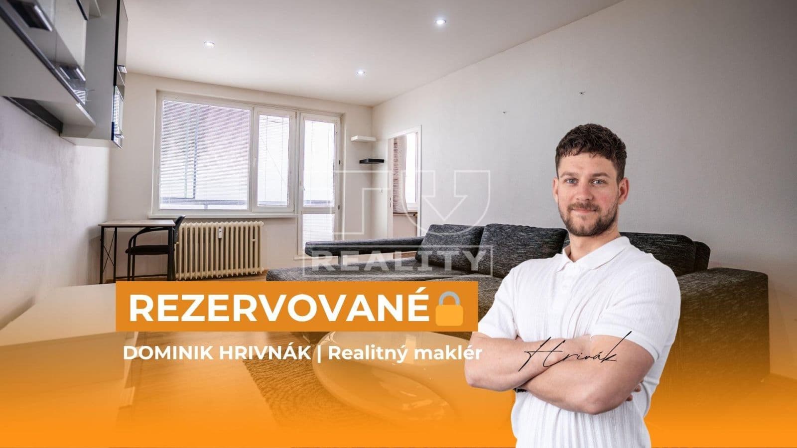 *REZERVOVANÝ* 3-izbový byt s loggiou